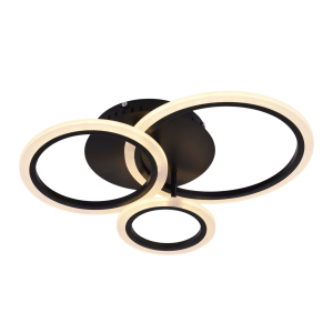 Люстра світлодіодна акрилова Sirius 6091-3 BK 40W