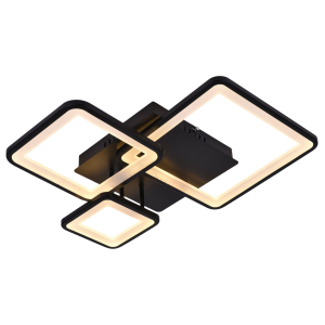 Люстра світлодіодна акрилова Sirius 6085-3 BK 62W