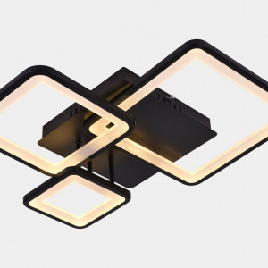 Люстра світлодіодна акрилова Sirius 6085-3 BK 62W