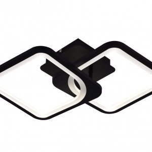 Люстра світлодіодна акрилова стельова Sirius 6150-2 BK 36W