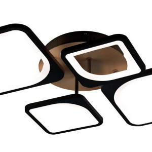 Люстра світлодіодна стельова Sirius 6106-4 BK 62W