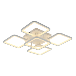 Люстра світлодіодна акрилова Sirius 6112-5 WT 86W