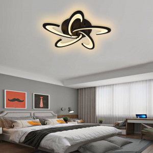 Люстра світлодіодна акрилова Sirius 6075-5 BK 76W