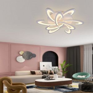 Люстра світлодіодна акрилова Sirius 6076-9 WT 133W