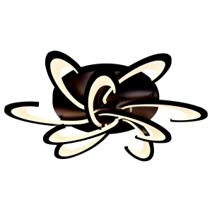 Люстра світлодіодна акрилова Sirius 6076-9 BK 133W