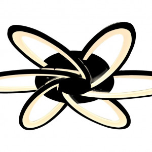 Люстра світлодіодна акрилова Sirius 6236-6 BK 104W