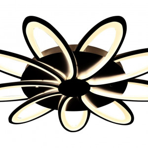 Люстра світлодіодна акрилова Sirius 6237-9 BK 156W