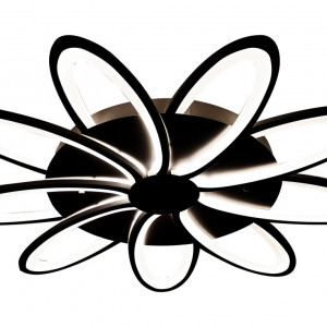 Люстра світлодіодна акрилова Sirius 6237-9 BK 156W