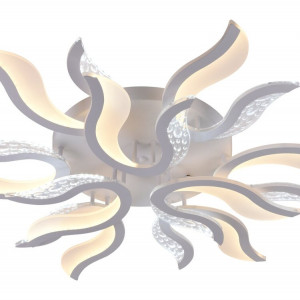 Люстра світлодіодна акрилова Sirius 6057-9 WT 112W