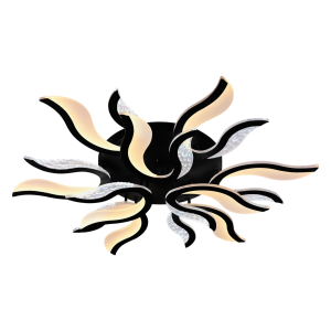 Люстра світлодіодна акрилова Sirius 6057-9 BK 112W