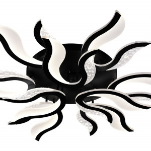 Люстра світлодіодна акрилова Sirius 6057-9 BK 112W