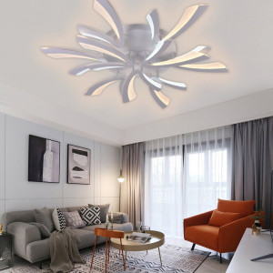 Люстра світлодіодна акрилова Sirius 6042-9 WT 92W