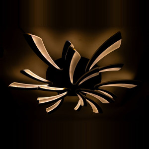 Люстра світлодіодна акрилова Sirius 6042-9 BK 92W