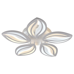 Люстра акрилова світлодіодна Sirius 6044-5 WT 52W