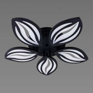 Люстра світлодіодна акрилова Sirius 6044-5 BK 52W