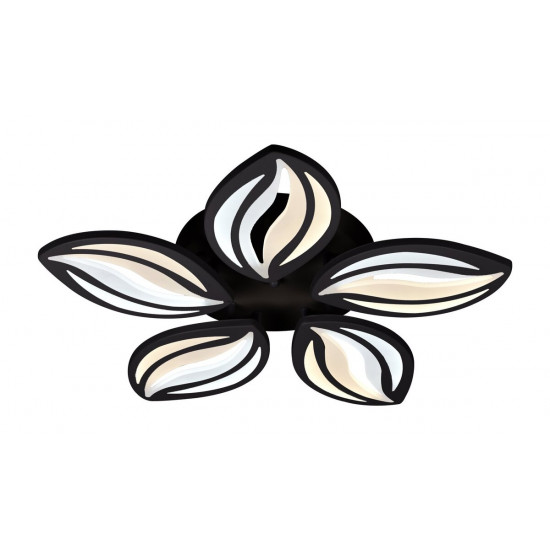 Люстра світлодіодна акрилова Sirius 6044-5 BK 52W  фото № 2