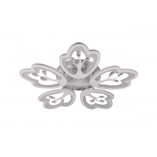 Люстра світлодіодна акрилова Sirius 6169-5 WT 68W  фото № 3