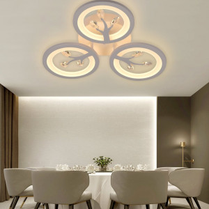 Люстра світлодіодна акрилова Sirius 6171-3 WT 36W