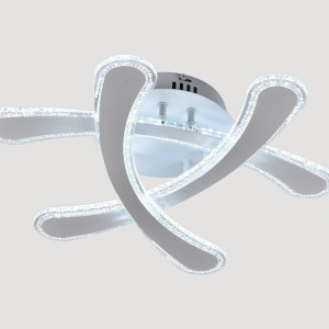 Люстра світлодіодна акрилова Sirius 6218-3 WT 52W