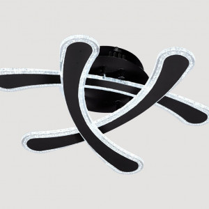 Люстра світлодіодна акрилова Sirius 6218-3 BK 52W