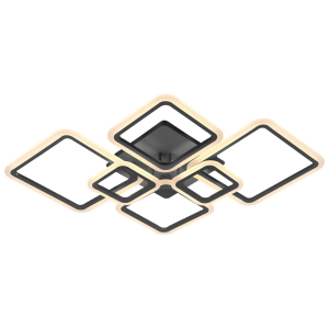 Люстра світлодіодна акрилова Sirius 6119-6 BK 106W