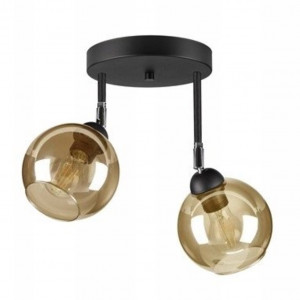 Люстра декоративна Sirius S4918-2 BK+SM з поворотнім механізмом