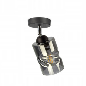 Люстра декоративна Sirius S4944-1 BK+SM з поворотнім механізмом