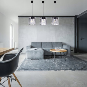 Люстра підвісна в стилі лофт Sirius S6316-1 BK