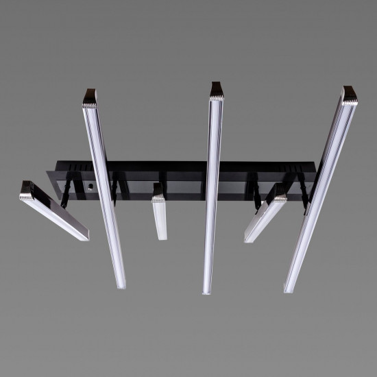 Люстра світлодіодна акрилова Sirius B YH993/6 GRAY  фото № 6