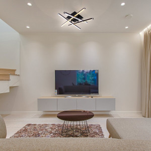 Люстра світлодіодна акрилова Sirius B YH995/4 GRAY