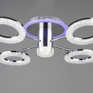 Люстра світлодіодна акрилова B YH1004/4 CH 56W