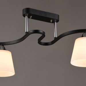 Люстра декоративна Sirius B N3532/2 BK+CH