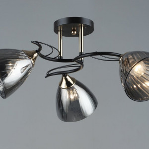 Люстра стельова Sirius B N5467/3 COFFEE+FGD