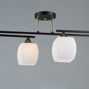 Люстра декоративна Sirius B N5485/4 BK+FGD