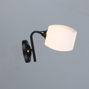 Бра настінне Sirius B N5485/1W BK+FGD