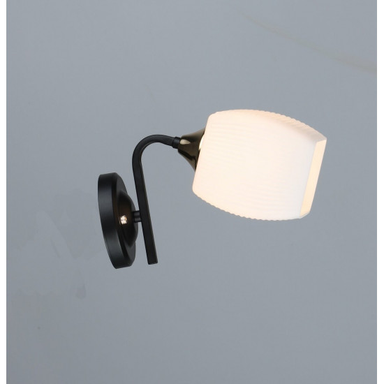 Бра настінне Sirius B N5485/1W BK+FGD Зображення №1 Бра настінне Sirius B N5485/1W BK+FGD фото № 1