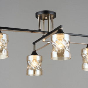 Люстра декоративна Sirius B A4056/4 BK+FGD