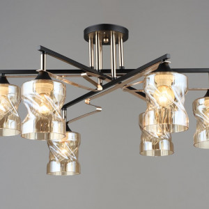 Люстра декоративна Sirius B A4056/6 BK+FGD