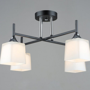 Люстра декоративна Sirius B N5458/4 BK+CH