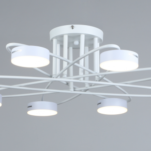 Люстра світлодіодна акрилова Sirius B N4248/8 WT 112W