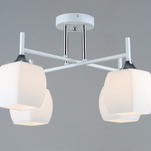 Люстра декоративна Sirius B N5457/4 WT+CH