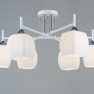 Люстра декоративна Sirius B N5457/6 WT+CH