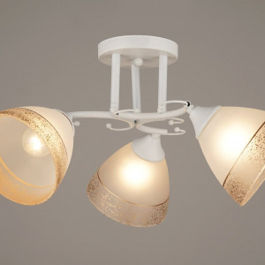 Люстра стельова Sirius B A3422/3 WT на 3 плафони