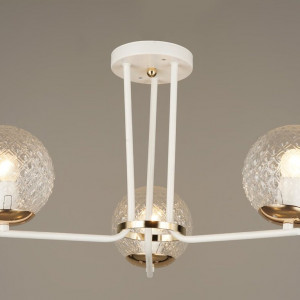 Люстра декоративна Sirius В A3584/3 WT+FGD