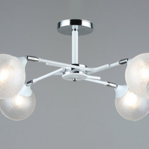 Люстра декоративна Sirius B A4073/4 WT+CH з поворотнім механізмом