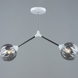 Люстра декоративна Sirius B A4160/2 CH+WT на 2 плафони