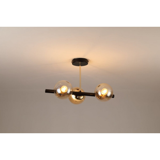 Люстра в стилі лофт Sirius GLX-23752-3D BK+GD  фото № 6