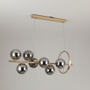 Люстра підвісна Sirius GLD-23751-7+1A GD