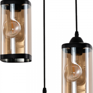 Люстра підвісна Sirius XA3165/3 BK на 3 плафони