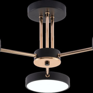 Люстра світлодіодна акрилова Sirius B X13242/3 BK+FGD